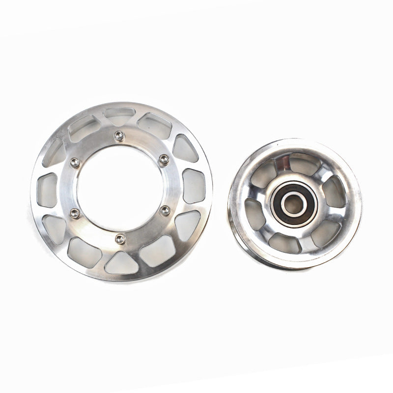 Industrial Injection 07-18 Dodge Cummins 5.9L/6.7L Common Rail Billet Pulley Kit 24FC09 24FC09 Photo - Primary