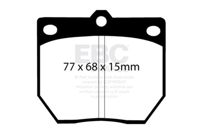 EBC Disc Brake Pad Set DP2273 Photo - Primary
