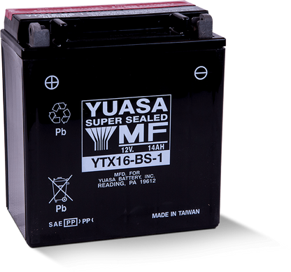 Yuasa Battery Yuasa Ytx16-Bs-1 Yuasa Battery YUAM32X61 YUAM32X61 User 1