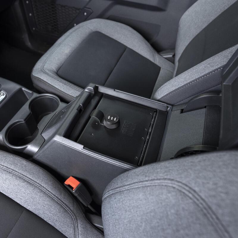 Tuffy Products Tuffy Ford Bronco Console Safe W/ Combo Lock 385-01-A 385-01-A Photo - Close Up