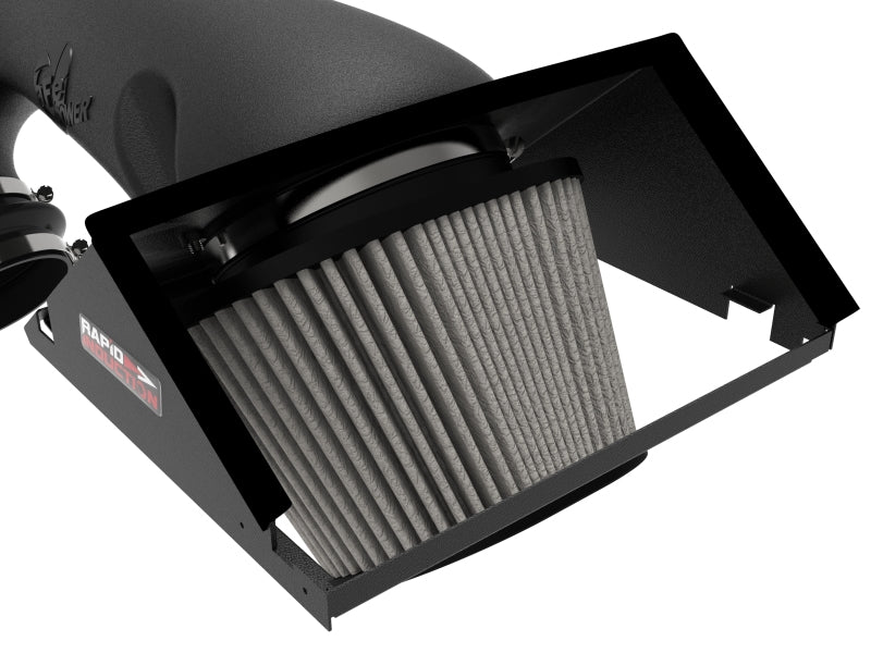 aFe Rapid Induction Cold Air Intake System w/Pro DRY S Filter 2021+ Ford F-150 V6-3.5L (tt) 52-10010D 52-10010D Photo - Unmounted