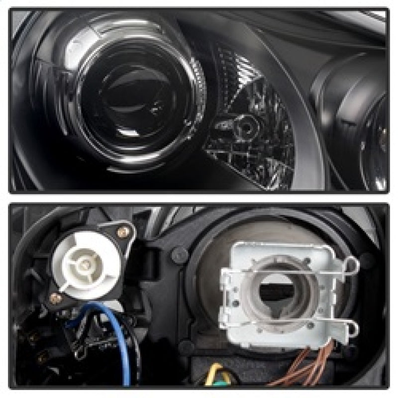 Spyder Porsche Cayenne 03-06 Projector Xenon/HID Model- DRL LED Blk PRO-YD-PCAY03-HID-DRL-BK 5080967 5080967 Photo - Unmounted