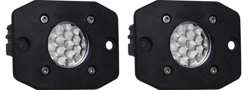 Rigid Ignite Back-Up Kit, Diffused Lens, Flush Mount, Black Housing | Pair 20641 20641 Photo - Primary
