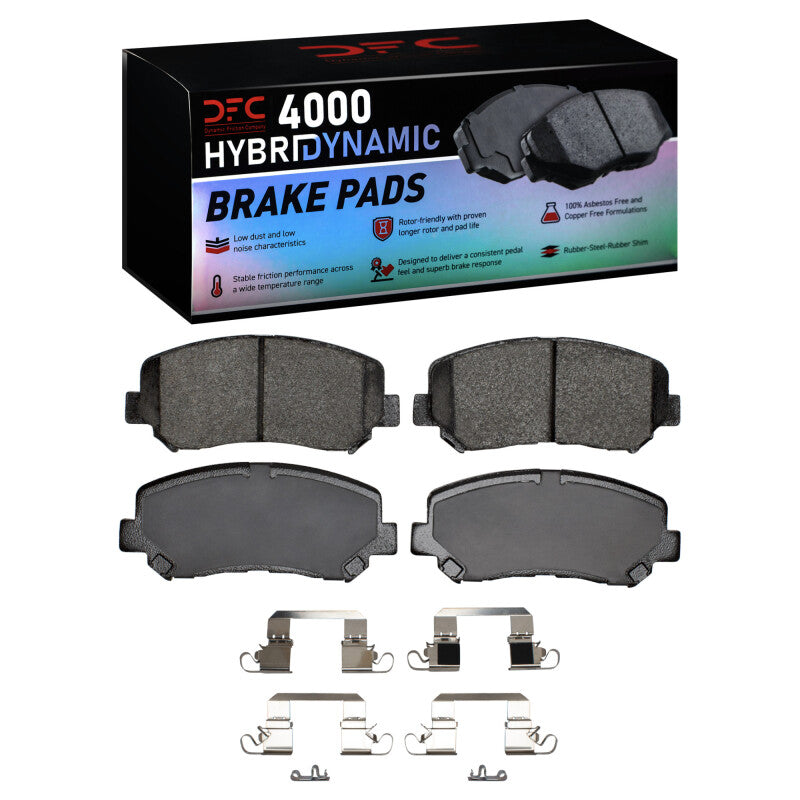 DFC DFC 4000 HybriDynamic Brake Pads Brakes, Rotors & Pads Brake Pads - OE main image
