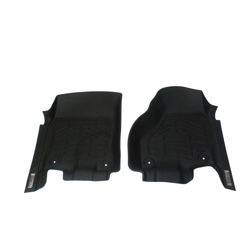 Westin 12-18 Ram Crew/Mega Cab (two retention hooks) Wade Sure-Fit Floor Liners Front - Black 72-110043 72-110043 Photo - Primary
