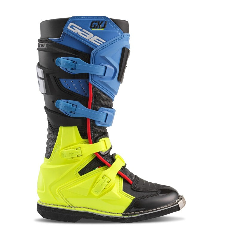 Gaerne GXJ Boot Black/Blue/Fluorescent Yellow Size - Youth 3 2169-013-3 2169-013-3 User 1