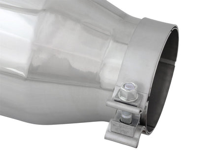 aFe  POWER 49T40601-P15 MACH Force-Xp 4" 304 SS Exhaust Tip 49T40601-P15 Photo - Unmounted