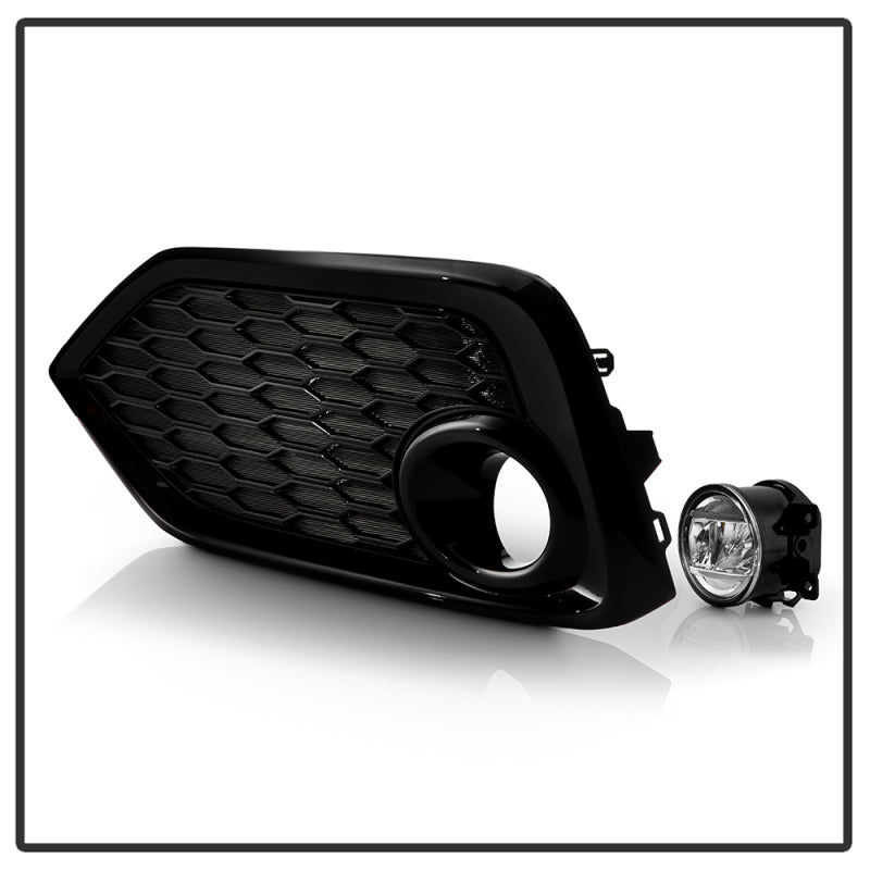 Spyder 16-17 Honda Civic Hatchback (Hatch Only) OEM LED Fog Light w/Switch - Clear (FL-HC2017-LED-C) 9043338 9043338 User 4