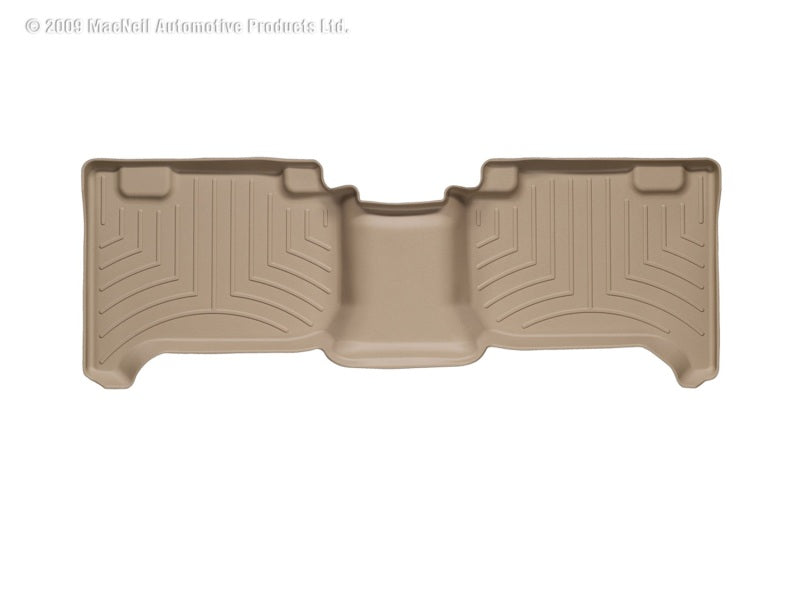 WeatherTech 04+ GMC Canyon Ext Cab Rear FloorLiner - Tan 450762 450762 Photo - Primary