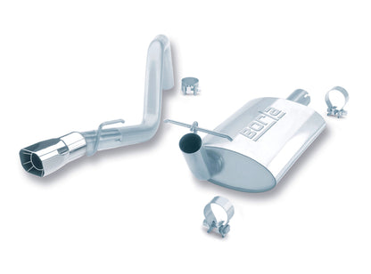 Borla 91-95 Jeep Wrangler YJ 4.0L 6cyl 4WD 2Dr SS Single Rigth Rear Exit Cat-Back Exhaust 14364 14364 Photo - Primary