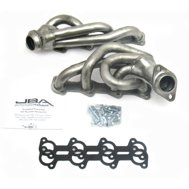 JBA 99-04 Ford Lightning 5.4L 1-5/8in Stainless Steel Shorty Header 1679S-3 1679S-3 Photo - Primary