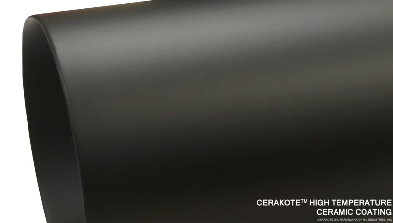 Corsa 2019 Ram 1500 5.7L Crew Cab w/ 57in or 76in Bed Cat-Back Dual Rr Exit 5in Blk Cerakote Tips 21035BPC 21035BPC Photo - Mounted