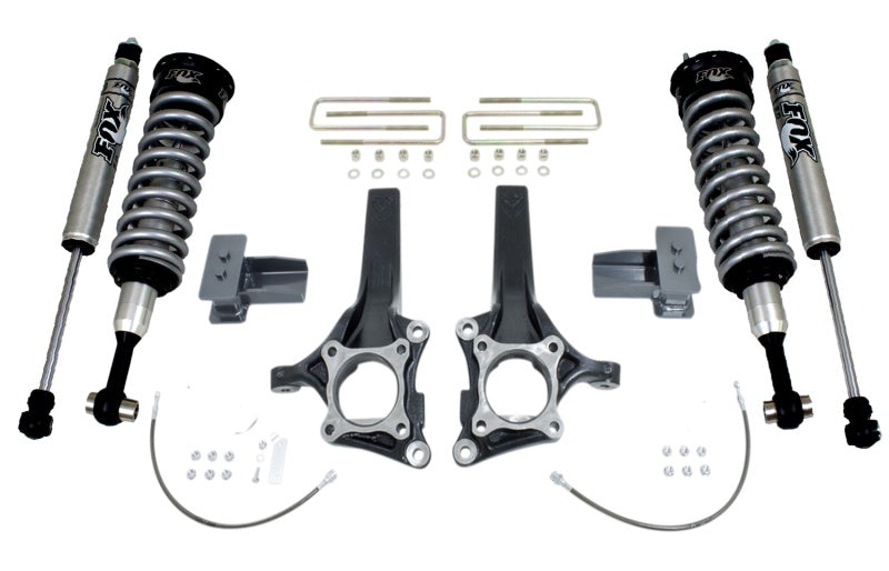 MaxTrac 15-18 Ford F-150 2WD 7in/4in MaxPro Elite Spindle Lift Kit w/FOX Shocks K883274F K883274F Photo - Primary