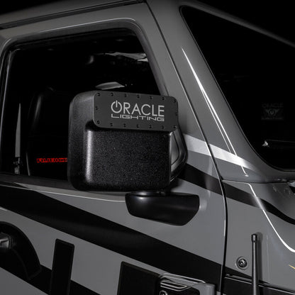 ORACLE Lighting Oracle Magnetic Light bar Cover for LED Side Mirrors (Pair) For: 5855-504/5894-001/5914-504/5908-001 5916-504 5916-504 Photo - lifestyle view