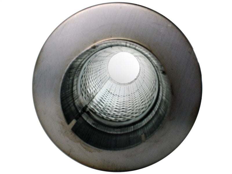 aFe Muffler 409 Stainless Steel 49-91002 Photo - Unmounted