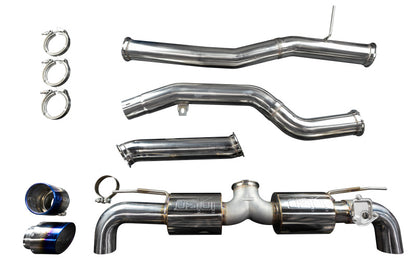 Injen 20-21 Toyota Supra 3.0L Turbo 6cyl SS Cat-Back Exhaust w/ Burnt Tips SES2300TT SES2300TT Photo - out of package