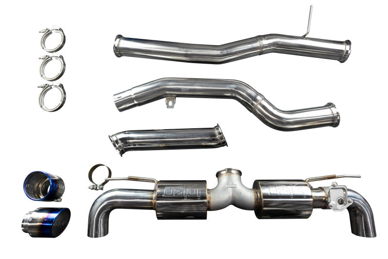 Injen 20-21 Toyota Supra 3.0L Turbo 6cyl SS Cat-Back Exhaust w/ Burnt Tips SES2300TT SES2300TT Photo - out of package