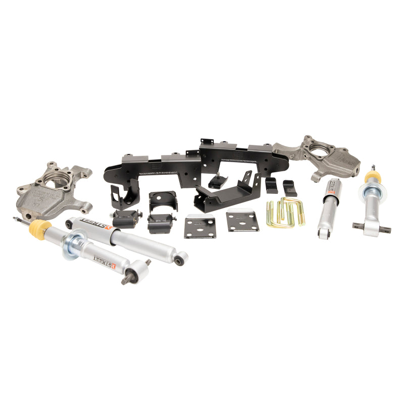 Belltech LOWERING KIT 2019 Chevrolet Silverado / GMC Sierra 1500 2WD All Cab - 2-4in Fr / 6in R 1040SP 1040SP Photo - Primary