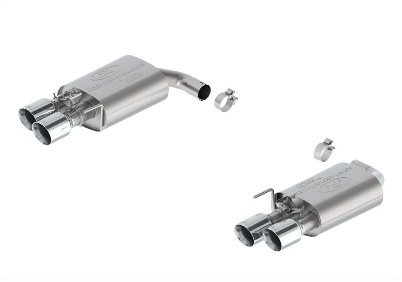 Ford Racing 2024 Mustang 2.3L Sport Active Axle-Back - Chrome Tip M-5230-M2SC M-5230-M2SC Photo - Primary
