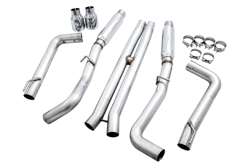 AWE Tuning 2015+ Dodge Charger 6.4L/6.2L Supercharged Track Edition Exhaust - Chrome Silver Tips 3015-32112 3015-32112 Photo - out of package