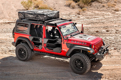 Dee Zee Deezee 19-23 Jeep JL/Gladiator Jeep Large Roof Rack DZ4472JL DZ4472JL Photo - Mounted