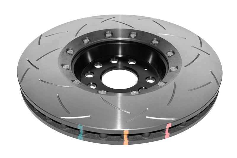 DBA 12-13 Volkswagen Golf R Front 5000 Series Slotted Rotor w/Black Hat 52808V2BLKS 52808V2BLKS Photo - out of package
