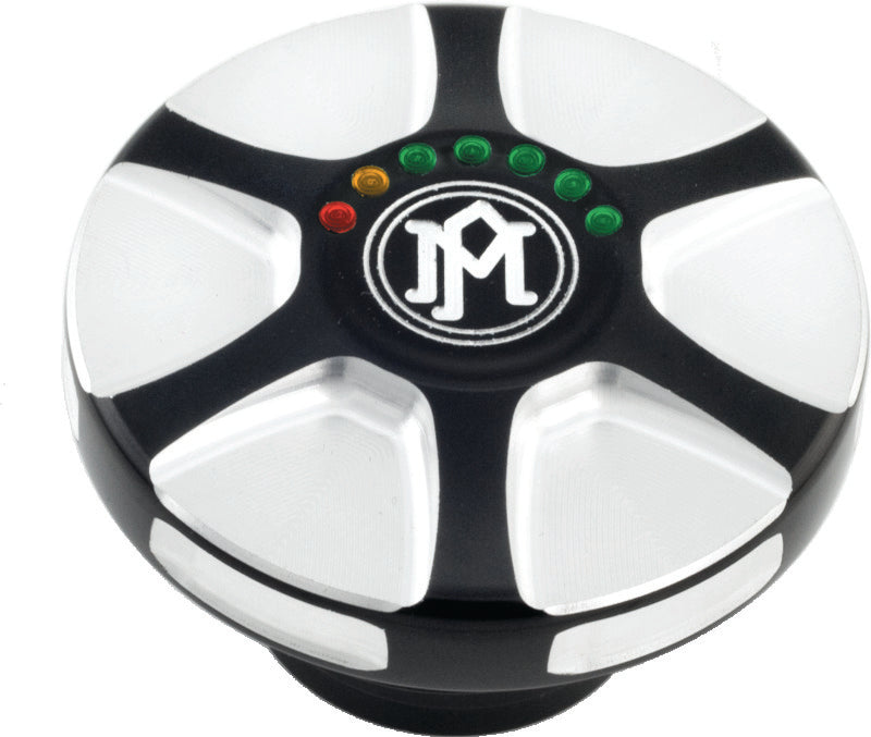 Performance Machine Led Fuel Gauge Array - Contrast Cut 0210-2025ARY-BM 0210-2025ARY-BM Photo - Primary