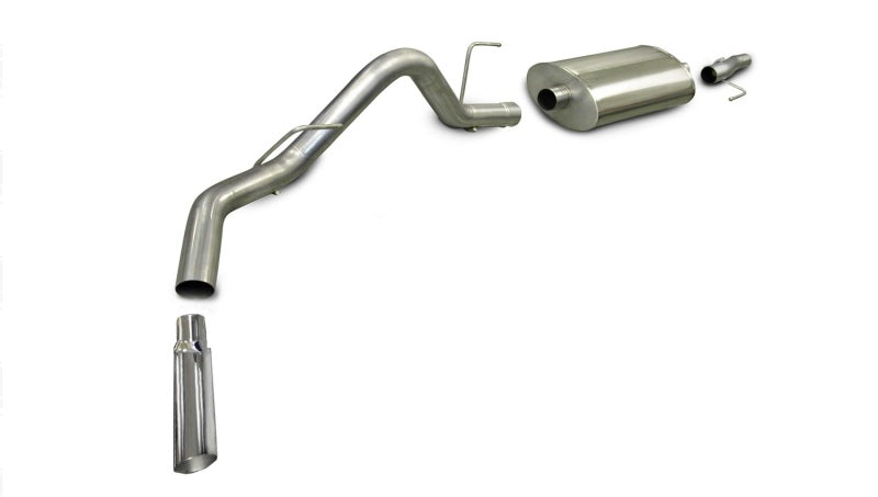 Corsa Performance 09-10 Ford F-150 4.6L V8 Polished Sport Cat-Back Exhaust 24310 Photo - Primary