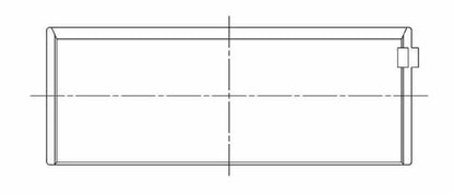 ACL Chev. V8 305-350-400 Race Series Engine Connecting Rod Bearing Set 8B663HD-001 8B663HD-001 Technical Drawing