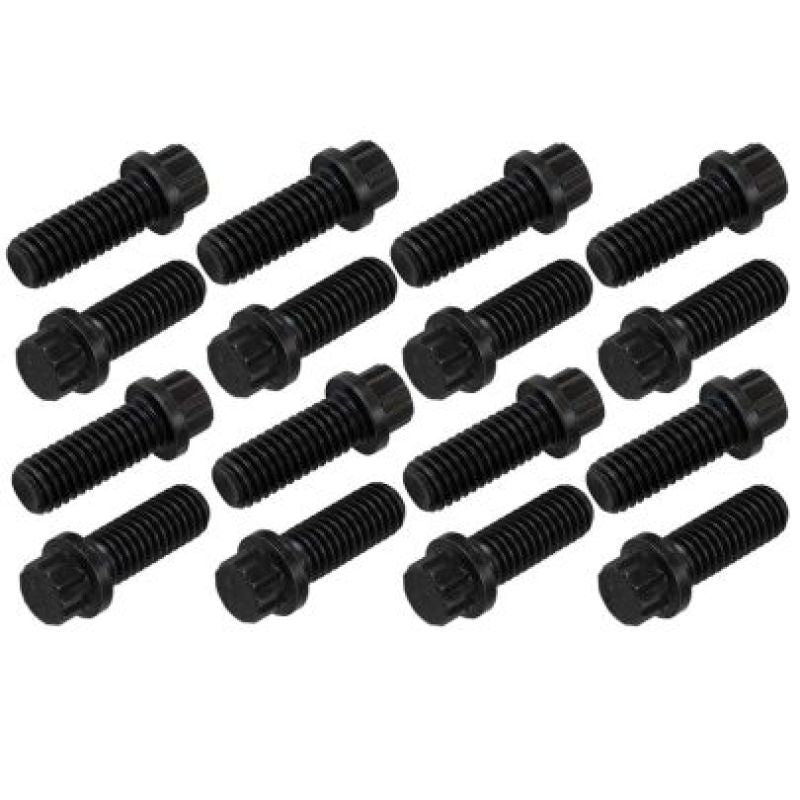 Moroso Exhaust Header Bolt Kit 12pt 3/8-16 x 1.00 16pk 38713 38713 User 1