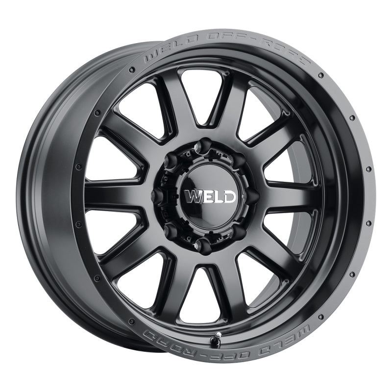 Weld Off-Road W101 20X9.0 Stealth 8X165.1 ET00 BS5.00 Satin Black 125.1 W10109082500 W10109082500 Photo - Primary