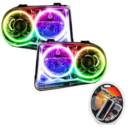 ORACLE Lighting Oracle 05-10 Chrysler 300C V8 SMD HL - HID - NO BULBS - ColorSHIFT w/ RF Controller 8186-330 8186-330 Photo - lifestyle view