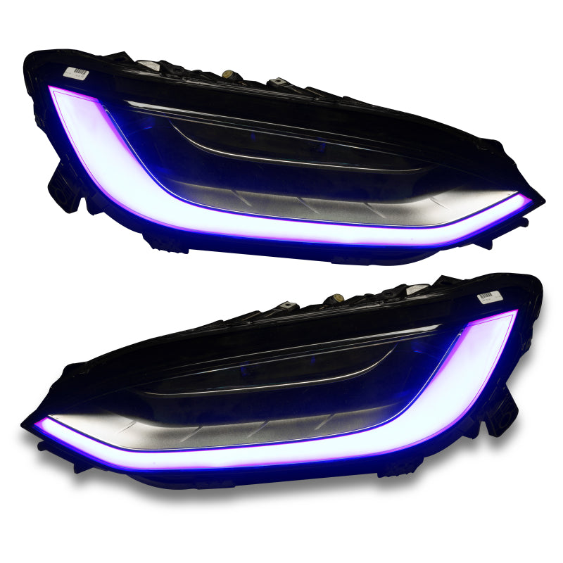 ORACLE Lighting 16-21 Tesla Model X Dynamic ColorSHIFT Headlight & Fog Light DRL Upgrade Kit 1467-332 1467-332 Photo - Unmounted