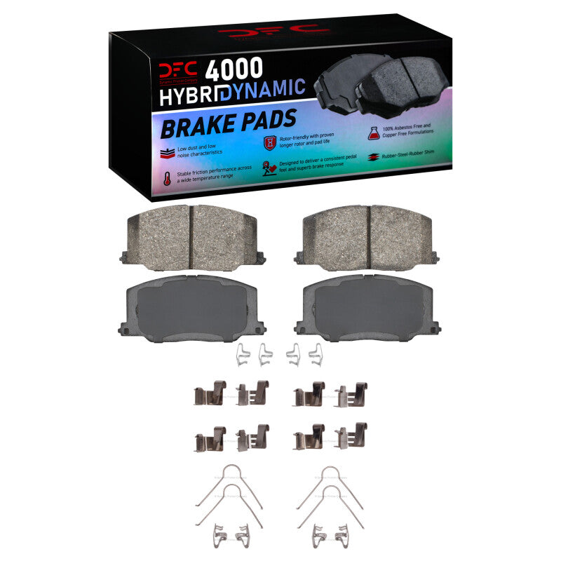DFC DFC 4000 HybriDynamic Brake Pads Brakes, Rotors & Pads Brake Pads - OE main image
