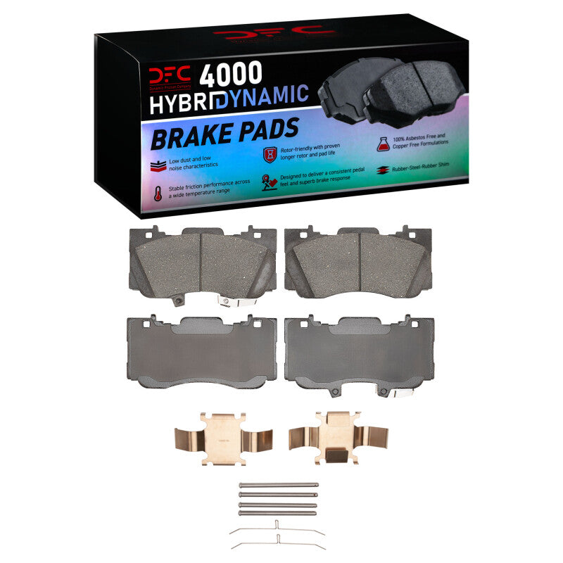 DFC DFC 4000 HybriDynamic Brake Pads Brakes, Rotors & Pads Brake Pads - OE main image
