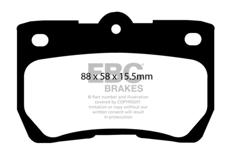 EBC Disc Brake Pad Set DP31586C Photo - Primary