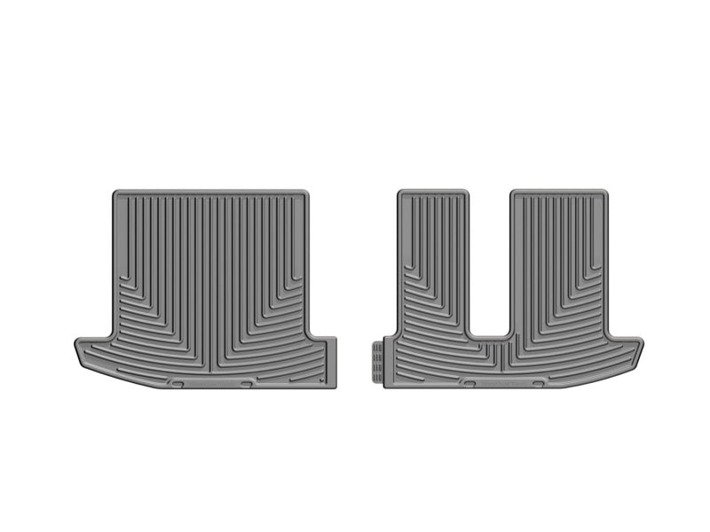 WeatherTech 13+ Nissan Pathfinder Rear Rubber Mats - Grey W304GR W304GR Photo - Primary
