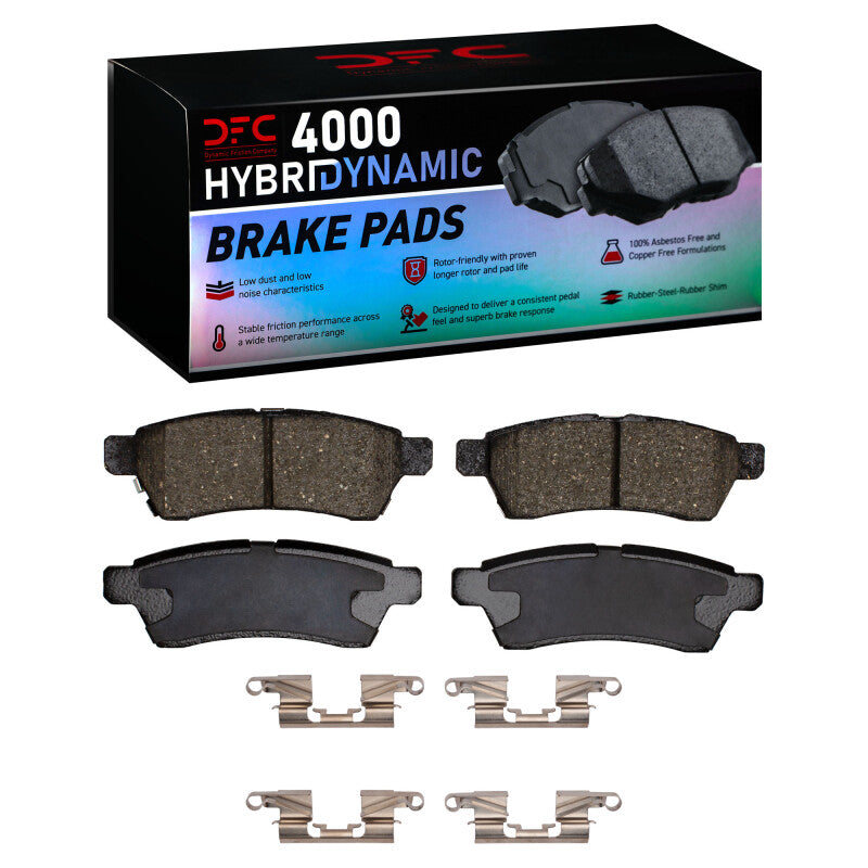 DFC DFC 4000 HybriDynamic Brake Pads Brakes, Rotors & Pads Brake Pads - OE main image