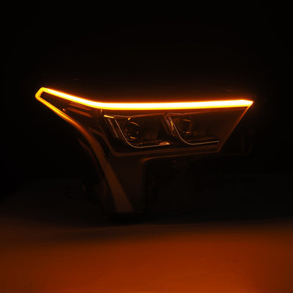 AlphaRex 22-23 Toyota Tundra LUXX-Series Headlights Black w/Amber DRL - Req 810029 OR 810030 880874 880874 User 2