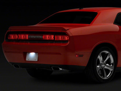 Raxiom 08-14 Dodge Challenger Axial Series LED License Plate Lamp CH7126 CH7126 Photo - Close Up