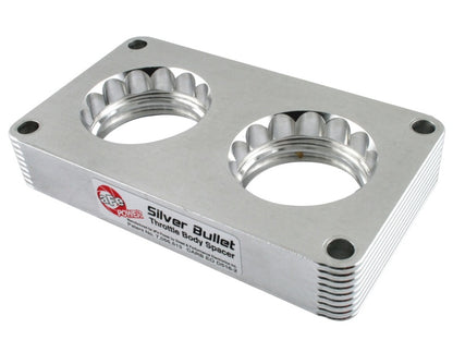 aFe Silver Bullet Throttle Body Spacer Ford Mustang GT 2005-2010 46-33006 Photo - Primary