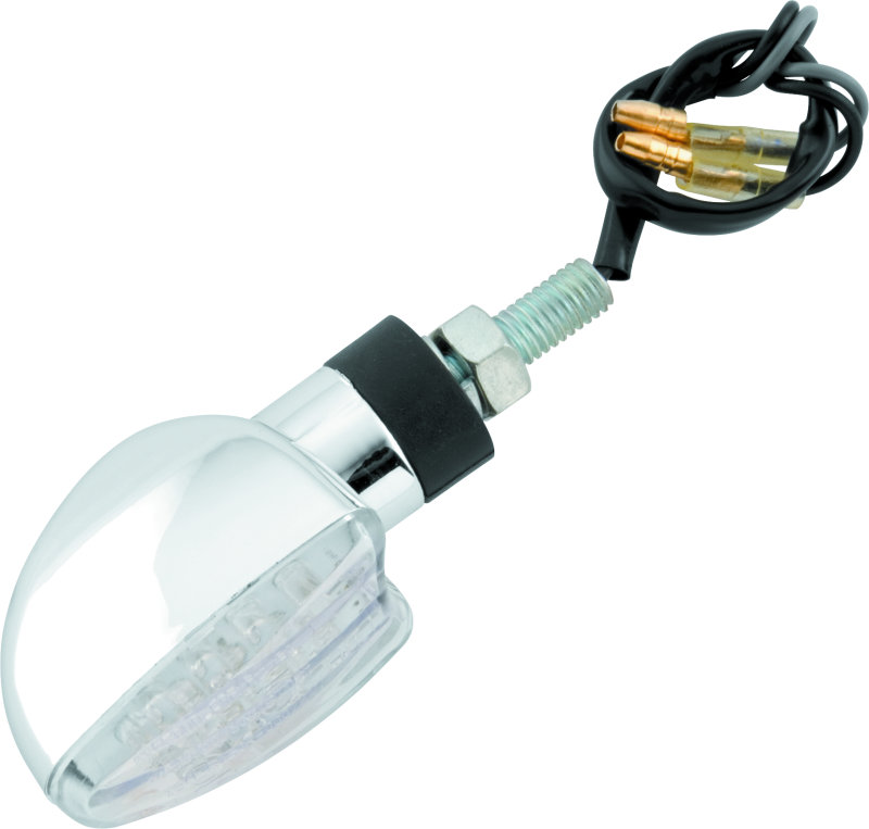 BikeMaster LED Spade Pair Chrome 266227 266227 Photo - Primary