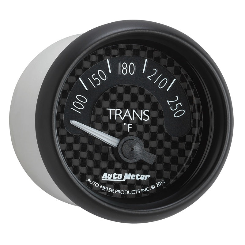 Autometer GT Series 52mm Short Sweep Electronic 100-250 Deg F Transmission Temperature 8049 8049 User 5