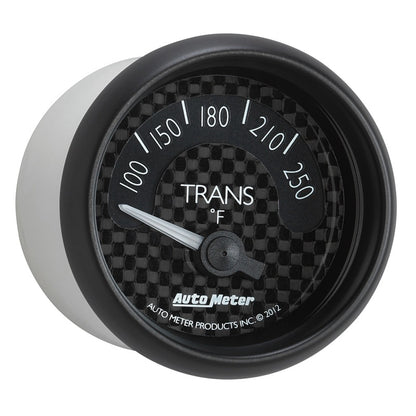 Autometer GT Series 52mm Short Sweep Electronic 100-250 Deg F Transmission Temperature 8049 8049 User 5