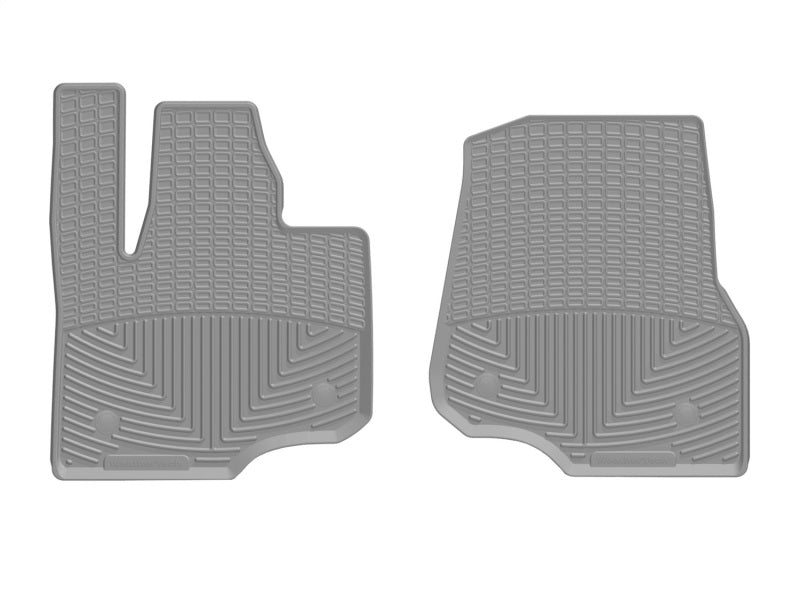 WeatherTech WT Rubber Mats - Front - Grey Floor Mats Floor Mats - Rubber main image