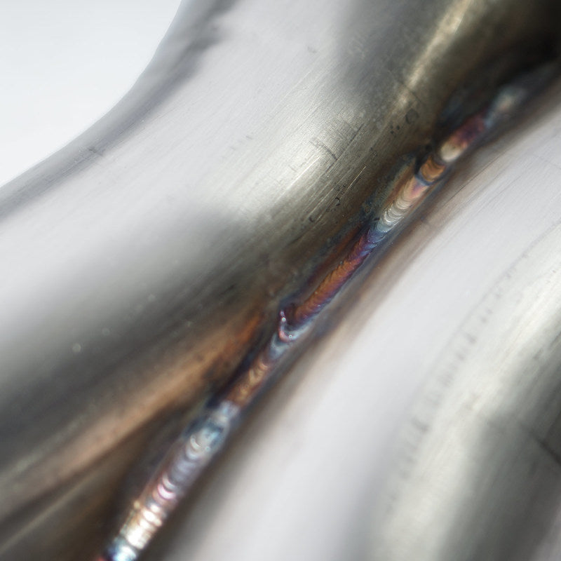 Stainless Works 2018+ Ford Mustang GT 3in Redline Series Catback X-Pipe w/Active Valves & Quad Tips M18CBXFCV M18CBXFCV Photo - Close Up