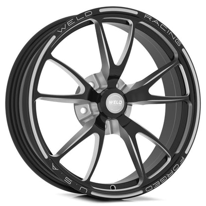 Weld Full Throttle 1-Piece 17x4.5 / 5x4.5 BP / 2.25in. BS Black Wheel - Non-Beadlock 82B-1704204 82B-1704204 User 1