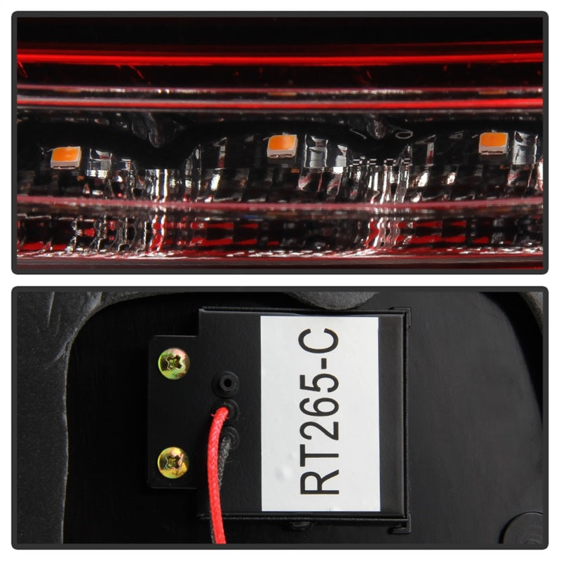 Spyder 08-11 Subaru Impreza WRX 4DR LED Tail Lights - Red Clear ALT-YD-SI084D-LED-RC 5087973 5087973 Photo - Unmounted