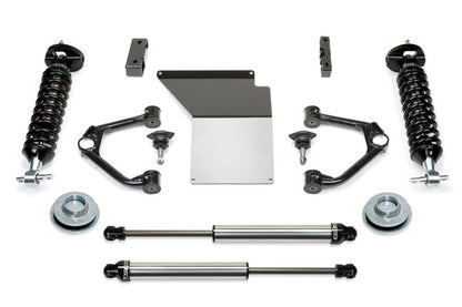 Fabtech 4" Budget UCA System w/ Front Dirt Logic 2.5 Coilovers & Rear Dirt K1060DL Photo - Primary
