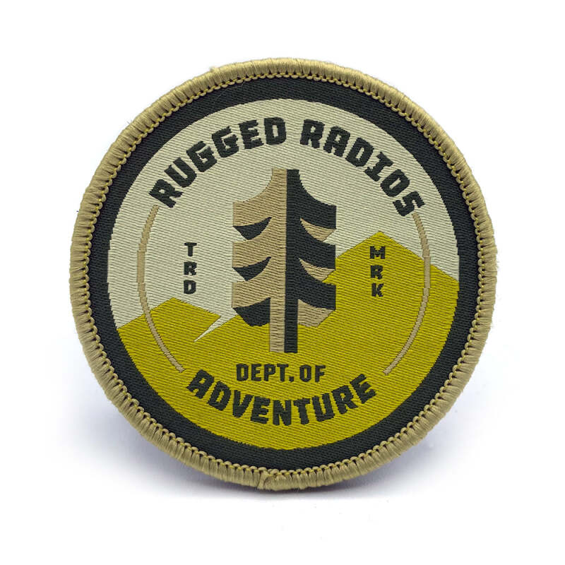 Rugged Radios Rugged Adventure Patch PATCH-ADVENTURE PATCH-ADVENTURE Photo - Primary